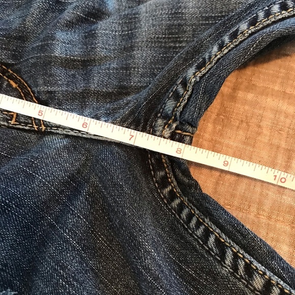 SILVER JEAN CO / "Lola" Flare Distressed Jean size W27/L33 - Picture 11 of 14